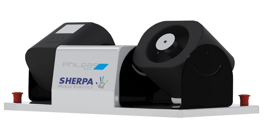 Sherpa Mobile Robotics equips its mobile robots with an airborne surface disinfection (ASD) device
